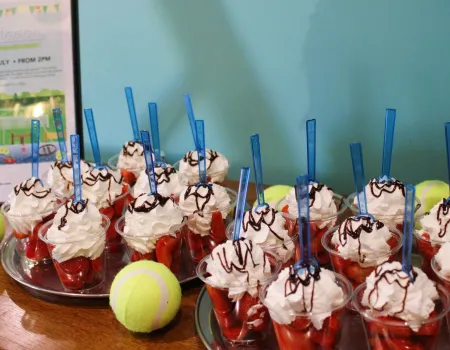 Wimbledon fun at Kingswood Court 