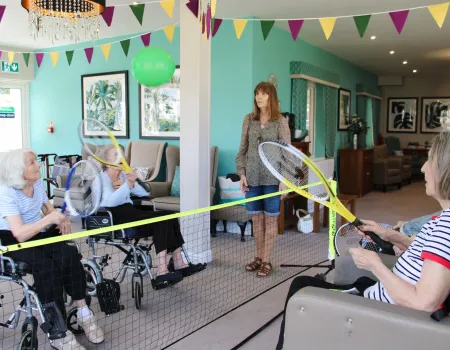 Wimbledon fun at Kingswood Court 