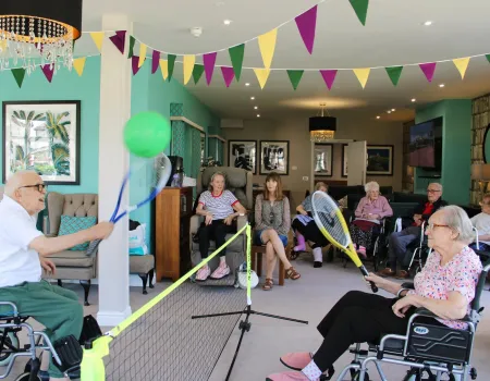 Wimbledon fun at Kingswood Court 