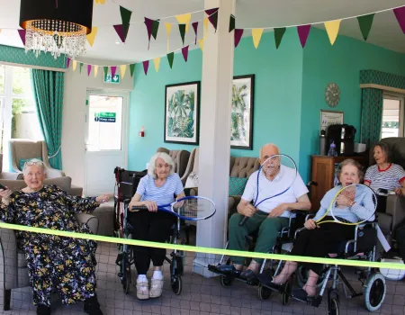 Wimbledon fun at Kingswood Court 