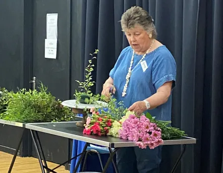 Flower arranging