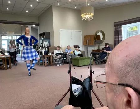 Our very own Military Tattoo Dancer 