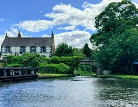 Ratho canal barge trip 