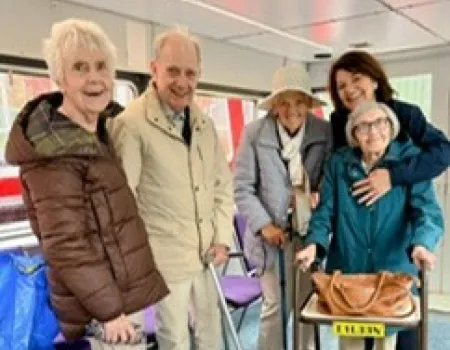 Ratho canal barge trip 