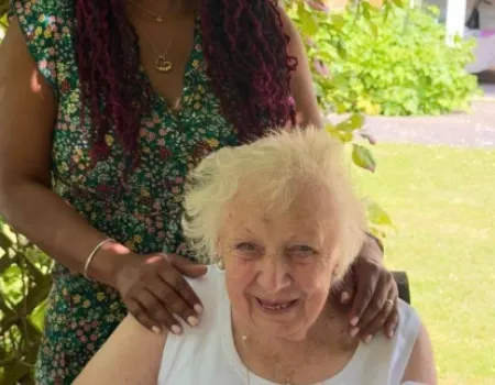 Residents Enjoy the Summer Sun Safely whilst Hydrating 