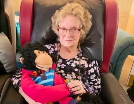 Amazing puppeteer Tony and his joyful characters