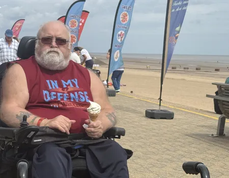 A wonderful day at the seaside! 