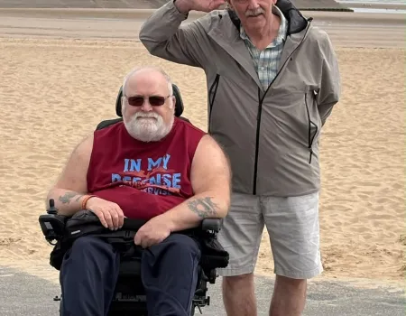 A wonderful day at the seaside! 