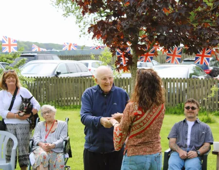 VE Day at White Lodge