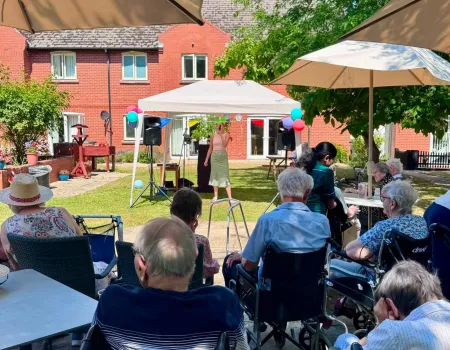 Summer Fayre on a Sunny Day