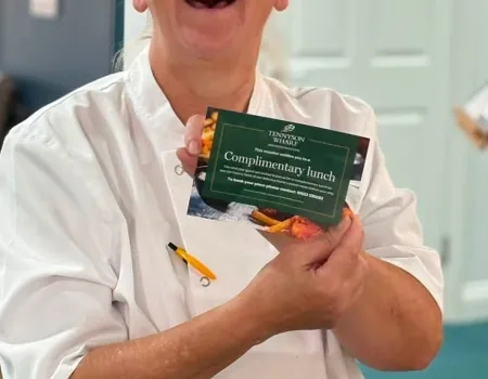 Sad farewell to our head chef!