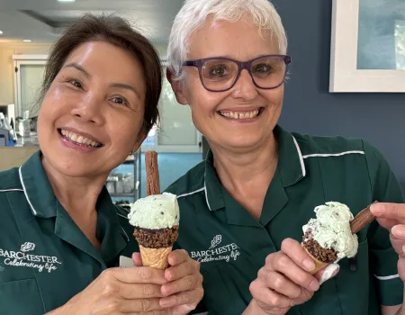 We all scream for ice cream!