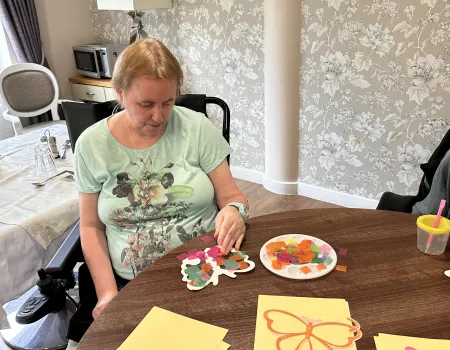 Butterfly suncatchers 