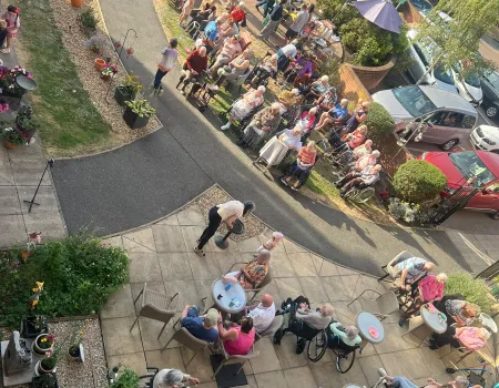 Sun, Songs, and Sizzling Burgers and Welcome Community for Spectacular Summer BBQ