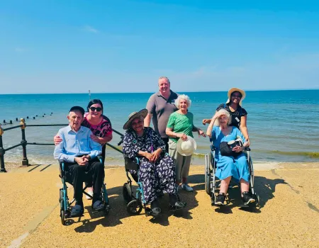 Another beautiful day we had at Hunstanton!