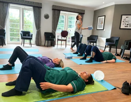 Carer's Yoga Session