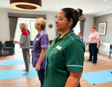 Carer's Yoga Session
