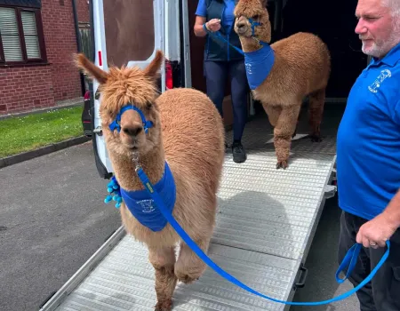 Special visitors at our Complex Care Home