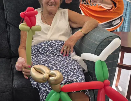 Miss Balloonatron Brought Magic to Collingtree Park