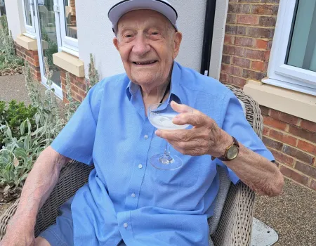 Residents Celebrate Summer at Lotus Manor with BBQ and Garden Games