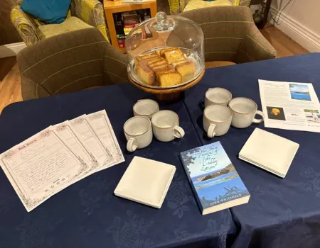 Our very first Book Club was a wonderful success! 