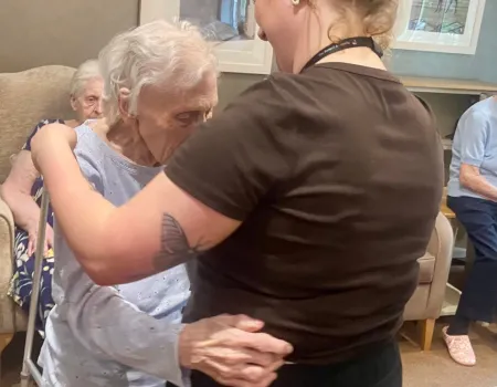 Intergenerational fun at Hall Park