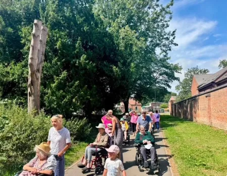 Community Family and Friends Walks into our Village of Fernwood