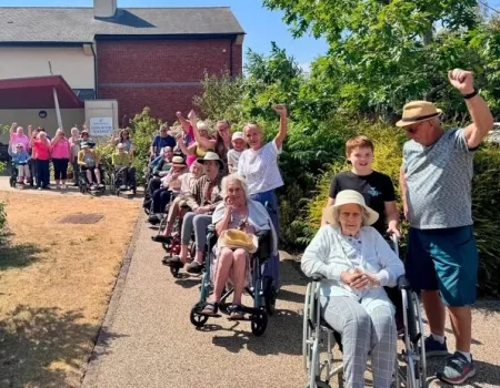 Community Family and Friends Walks into our Village of Fernwood