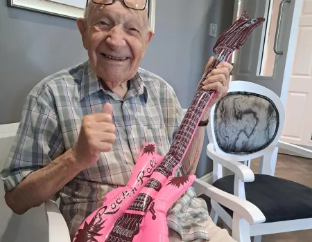 Lotus Manor Residents Rock Out to the Sounds of the '50s and '60s