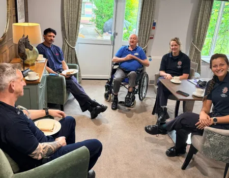 Fire Fighters Visit - Coffee Morning