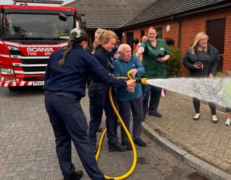 A visit from our local Fire and Rescue team