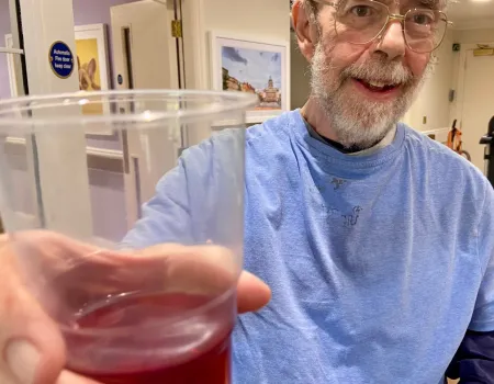 Our residents at Hall Park celebrated National Iced Tea Day!