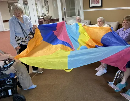 Parachute game