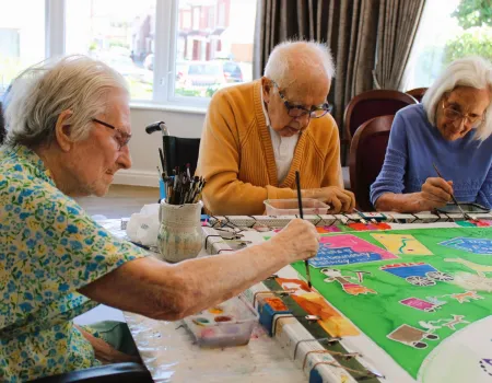 Kingswood flag project 