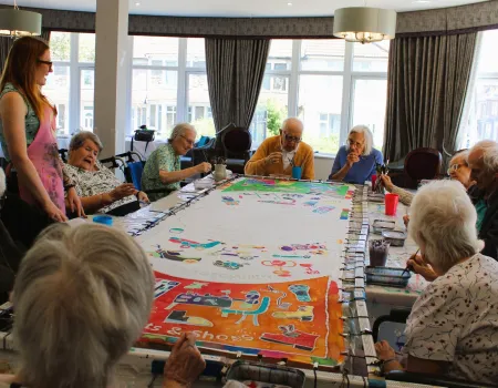 Kingswood flag project 