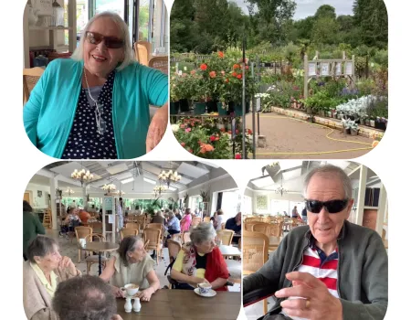Residents enjoy a Wonderful Day Out at Wilton House Garden Centre