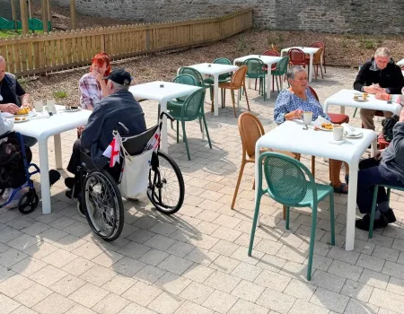 Minibus Trip to a local café