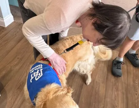 Florence Brings Comfort and Companionship to Residents  