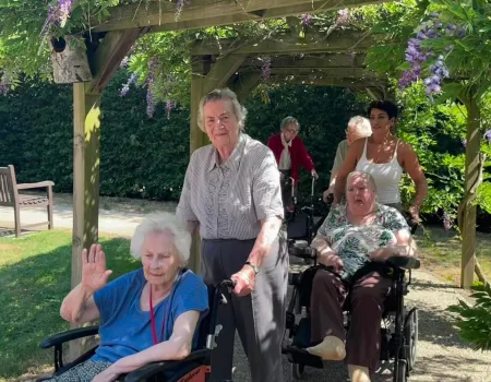 Garden walks ‘ and fitness - Get Barchester Moving ‘ here at Lancaster Grange