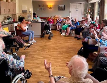 Garden walks ‘ and fitness - Get Barchester Moving ‘ here at Lancaster Grange