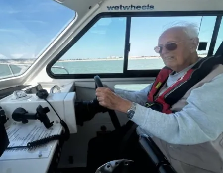 We make a dream come true for one of our residents