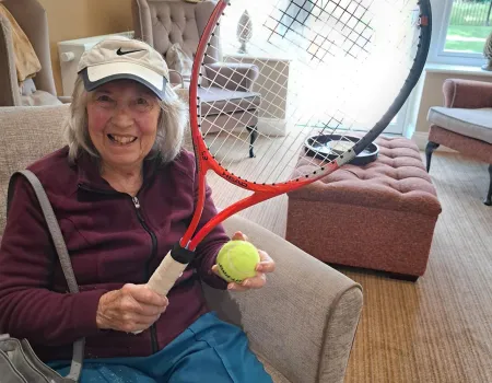 Wimbledon proves a big hit at Lotus Manor