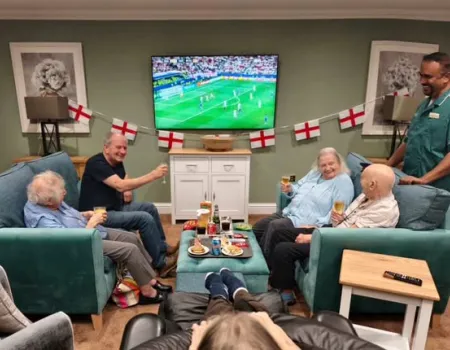 Footie with the night shift 