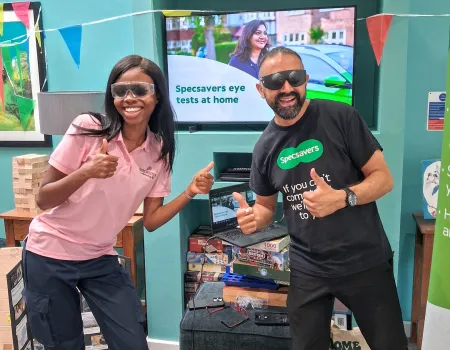 Specsavers visit Paternoster for Eye Health Awareness Talk