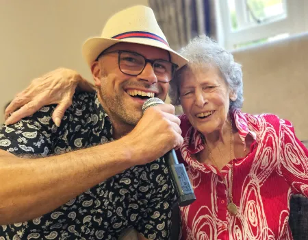 Friendship & Music Brings Joy to Residents