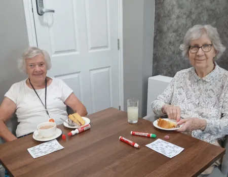 Eyes down for Wilton Place’s weekly bingo session