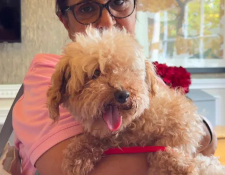 Therapy pet visit