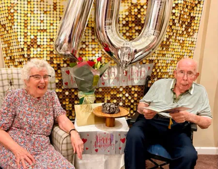 70th wedding anniversary – a Platinum Anniversary!
