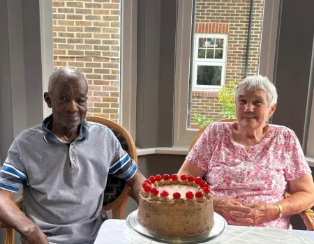 Happy 68th Wedding Anniversary, Clarence and your beloved! 