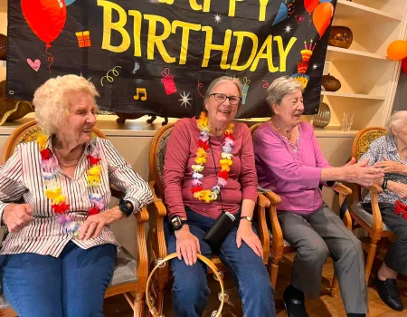 Gillian's birthday celebrations